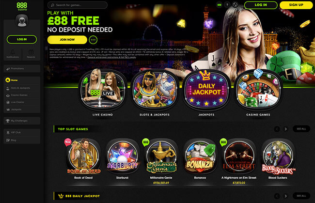 888 casino online gratis