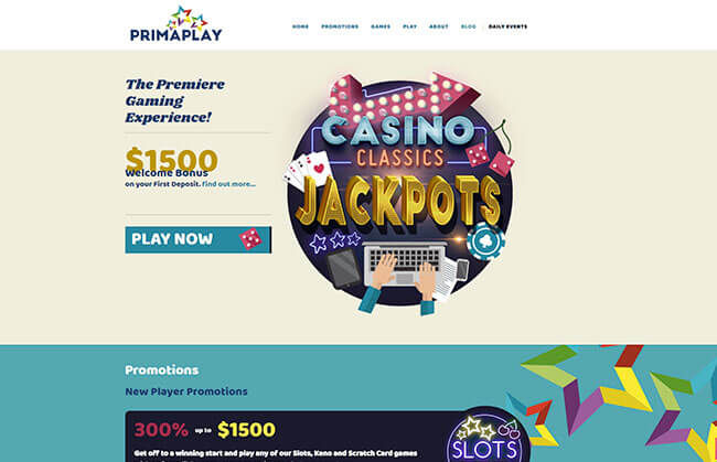 Prima Play Casino Honest Review For 2021 Play Now 50 Free Chips